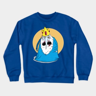 Angry King of Ice Crewneck Sweatshirt